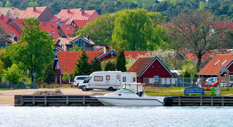 Litauen Nida Ferienort Kurische Nehrung